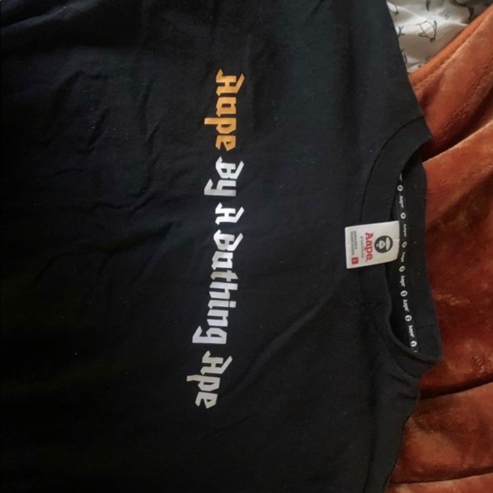 Bape long sleeve shirt